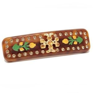 NIB Tory burch Roxanne embellished small barrette 85650